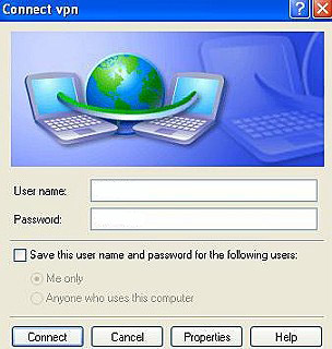 Windows XP VPN Setup