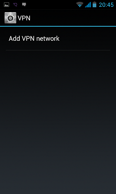 how to setup VPN in android